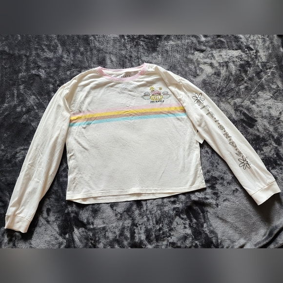 NEW women's FRIENDS TV-show Central Perk Cropped Long Sleeve Shirt size XXL (19) - Picture 2 of 9